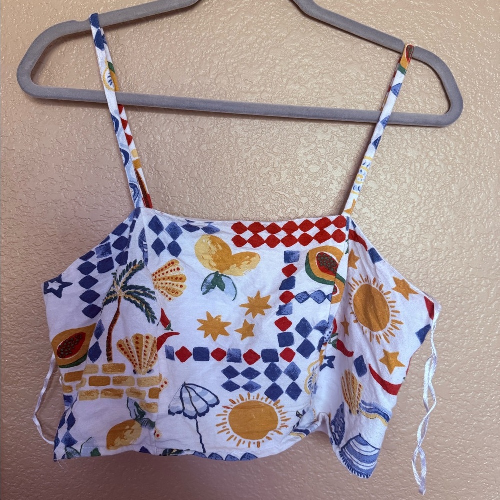 Tropical Print Women's Camisole